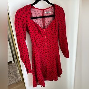 Red Reformation Dress